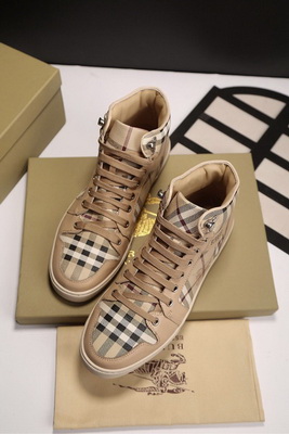 Burberry High-Top Fashion Men Shoes--004